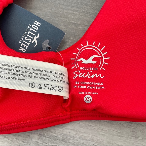 Hollister Red Bikini Top - Picture 4 of 5